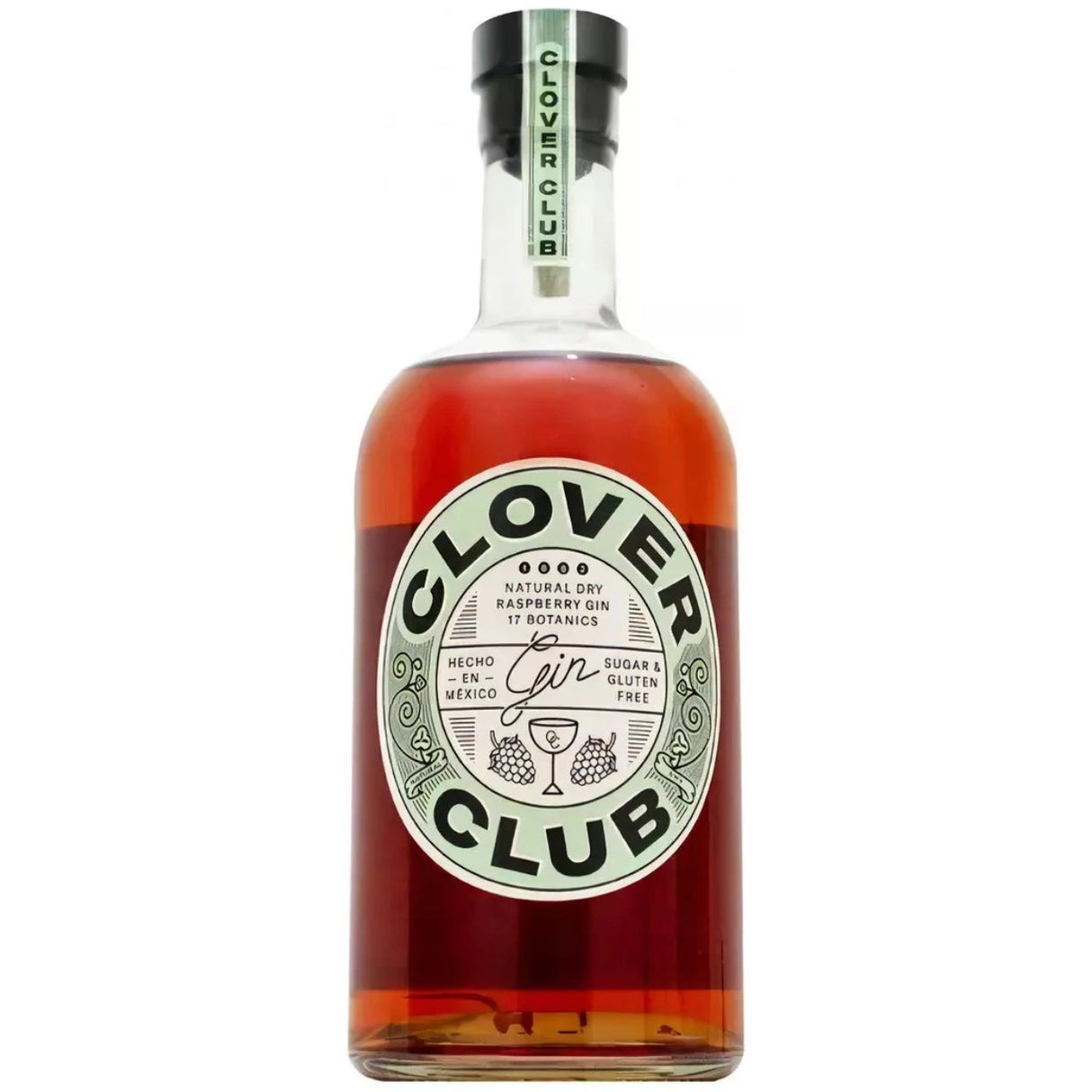 GINEBRA CLOVER RASPBERRY 750 ML