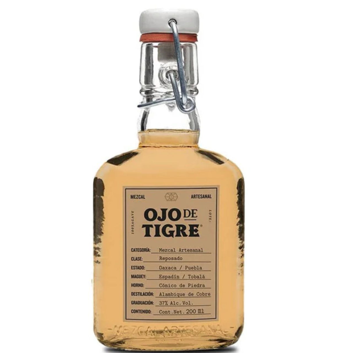 MEZCAL OJO DE TIGRE REPOSADO 200 ML