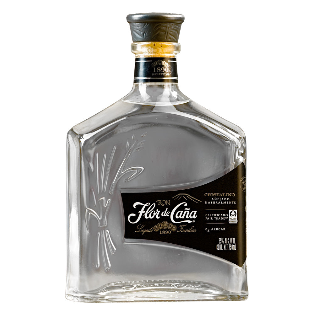 RON FLOR DE CAÑA CRISTALINO 750ML