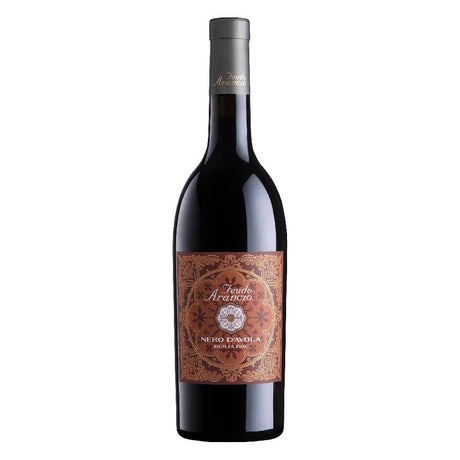 VINO TINTO FEUDO ARANCIO NERO D¥AVOLA 750 ML - Vinosylicores.com