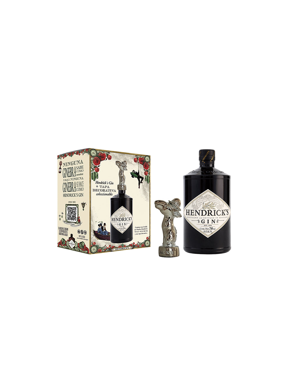 GINEBRA HENDRICK'S 750ML C/TAPA