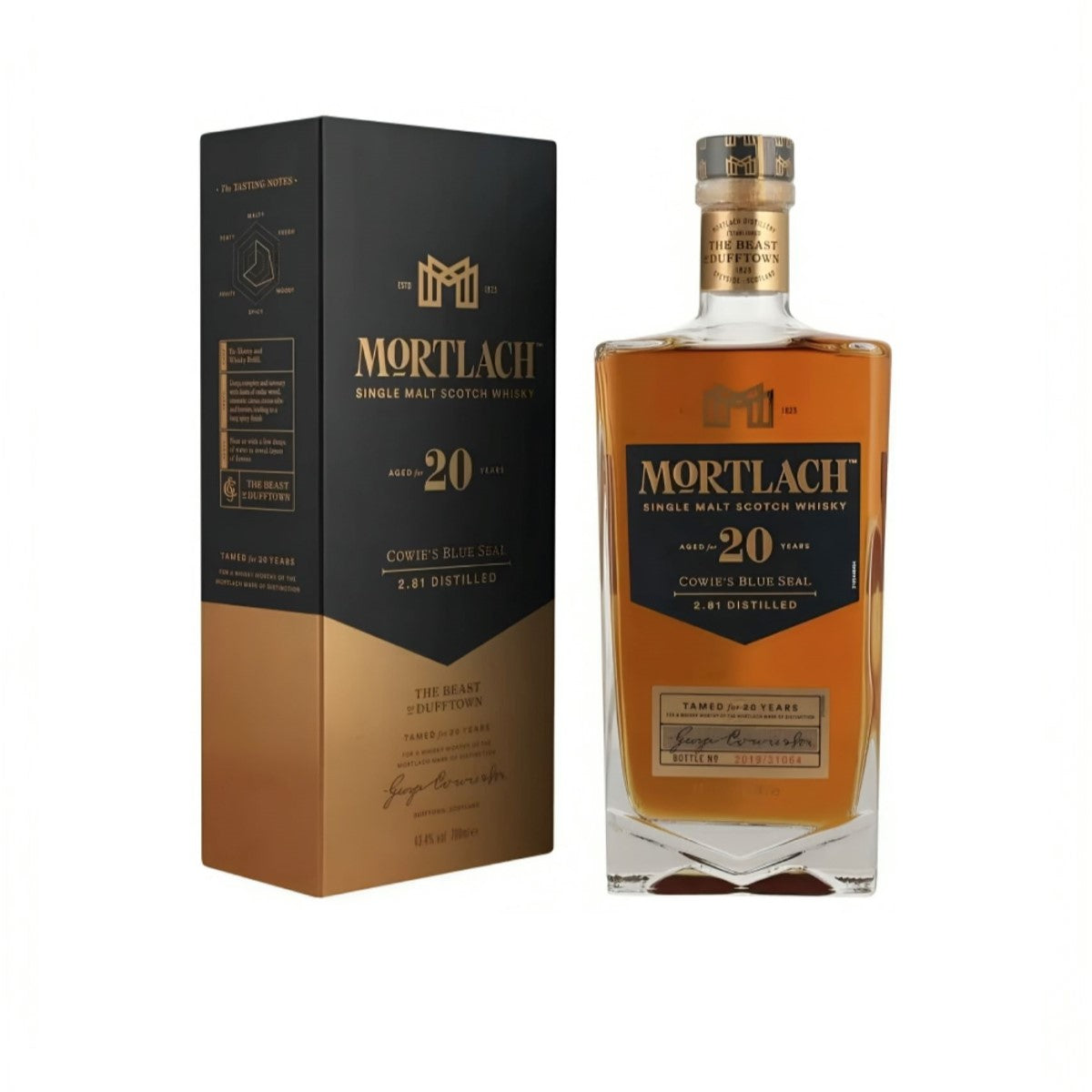 WHISKY MORTLACH 20 AÑOS 700 ML