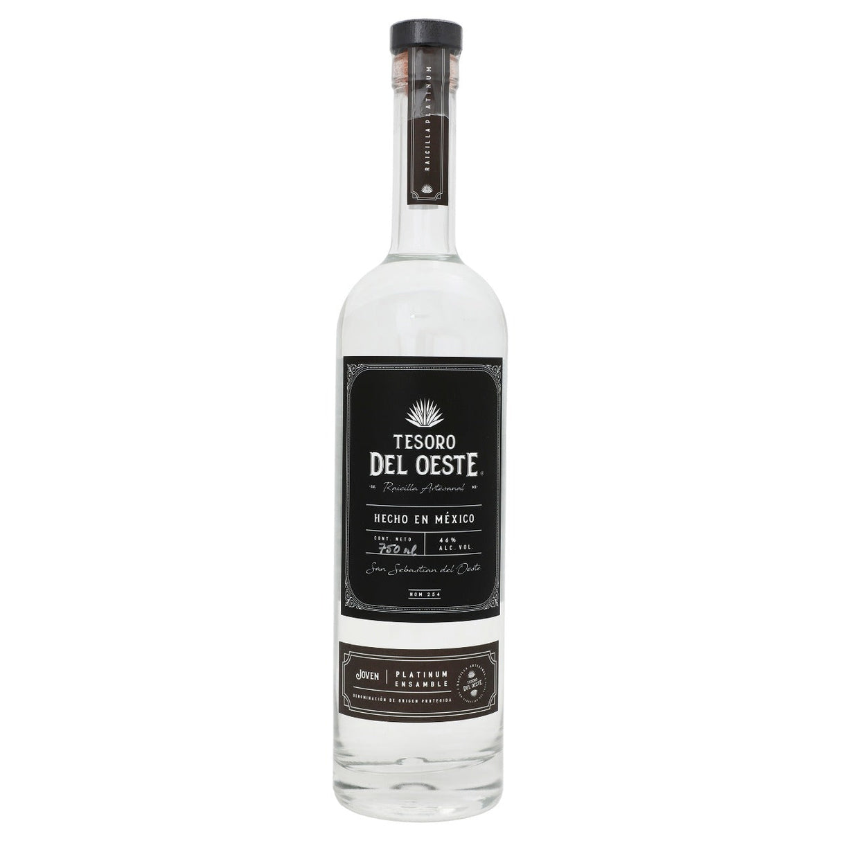 RAICILLA TESORO DEL OESTE PLATINUM ENSAMBLE 750 ML