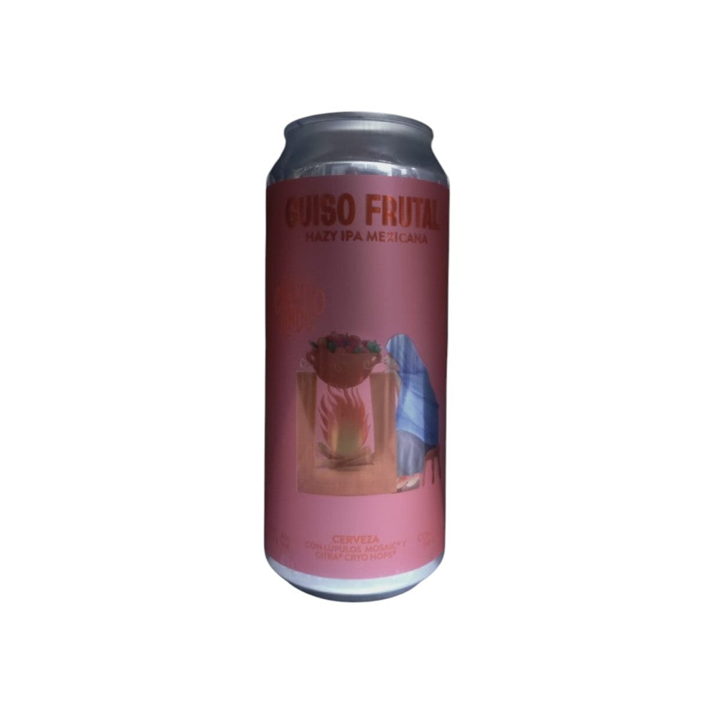 Cerveza Guiso Frutal Hazy Ipa Lt 473ml