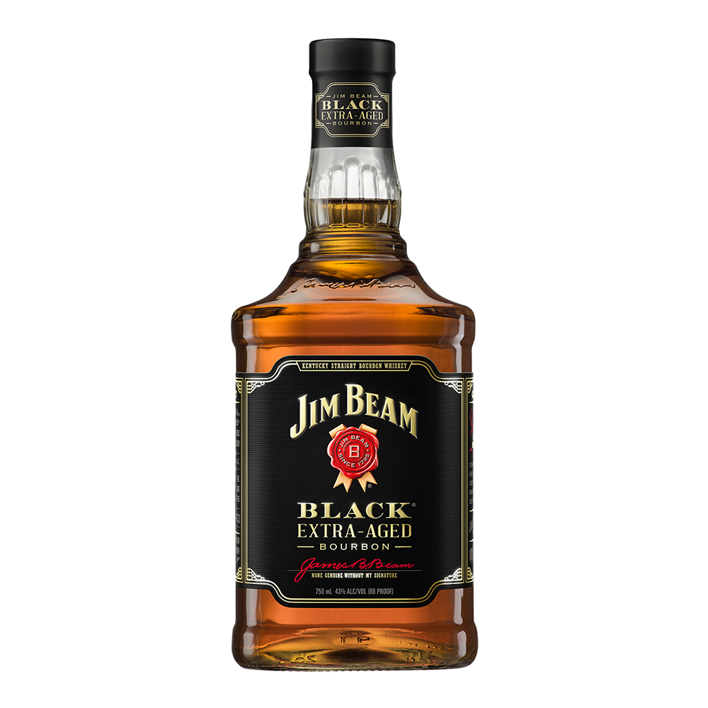 WHISKY JIM BEAM 6 AÑOS BLACK LABEL 750ML