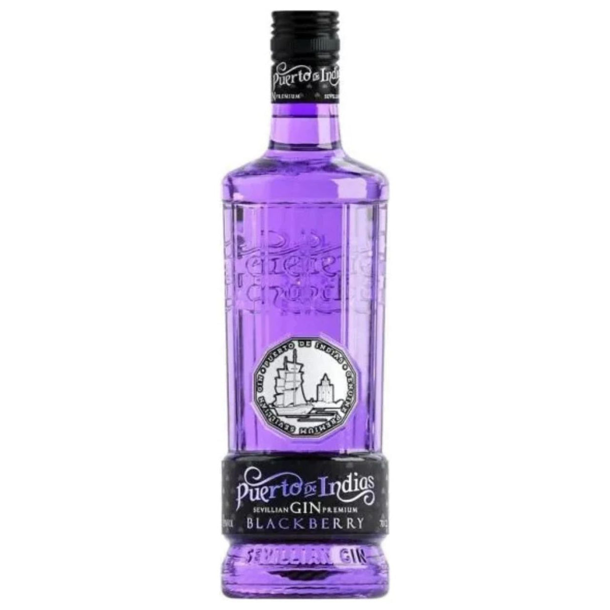 GINEBRA PUERTO DE INDIAS BLACKBERRY 750 ML