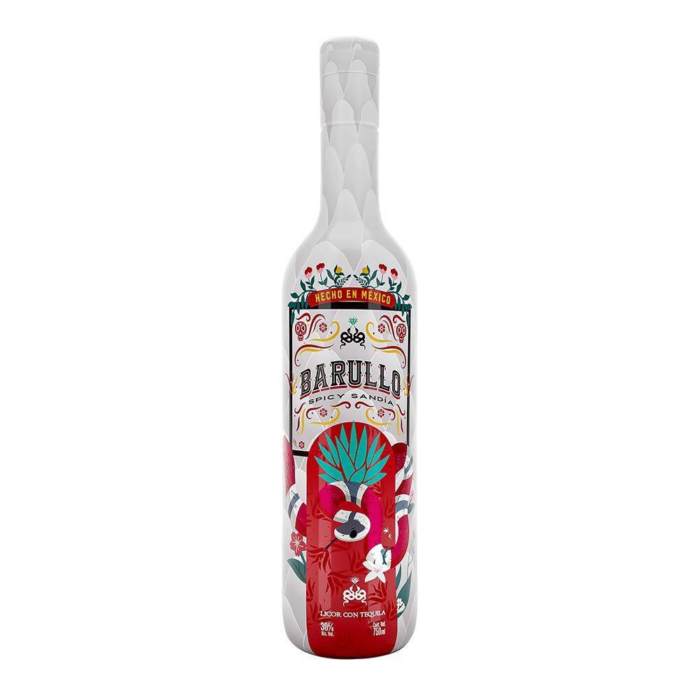 LICOR CON TEQUILA BARULLO SPICY SANDIA 750ML