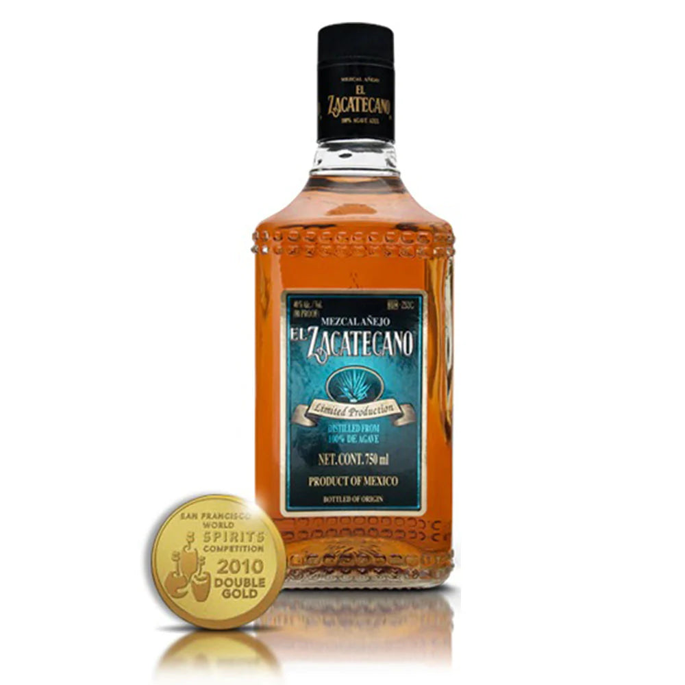 MEZCAL EL ZACATECANO AÑEJO 750ML