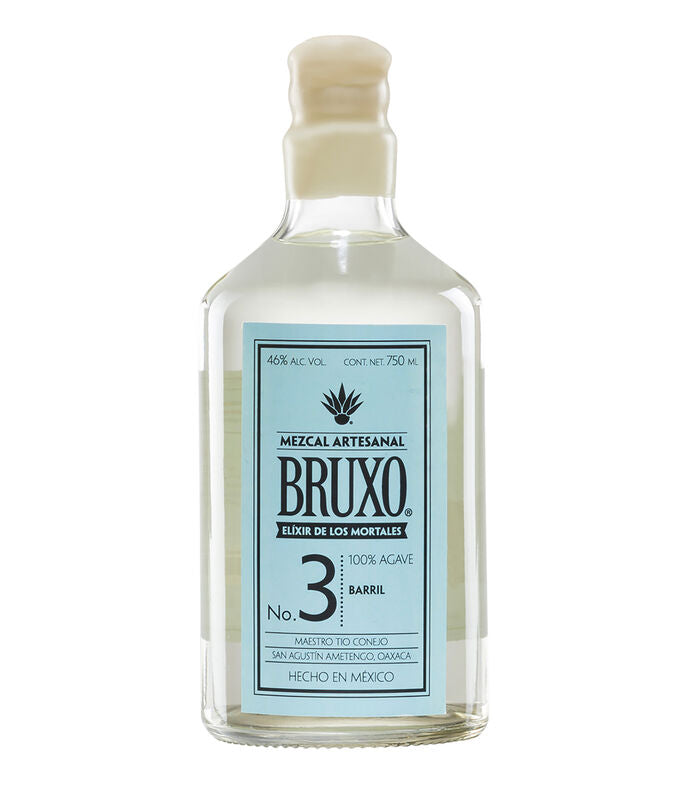 MEZCAL JOVEN 100% BRUXO NO3 BARRIL 750ML