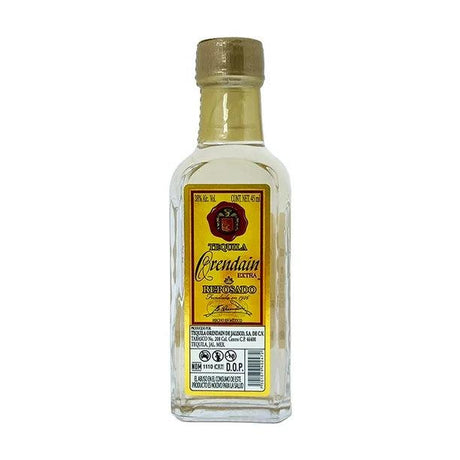 MINI TEQUILA ORENDAIN EXTRA REPOSADO .45 ML - Vinosylicores.com