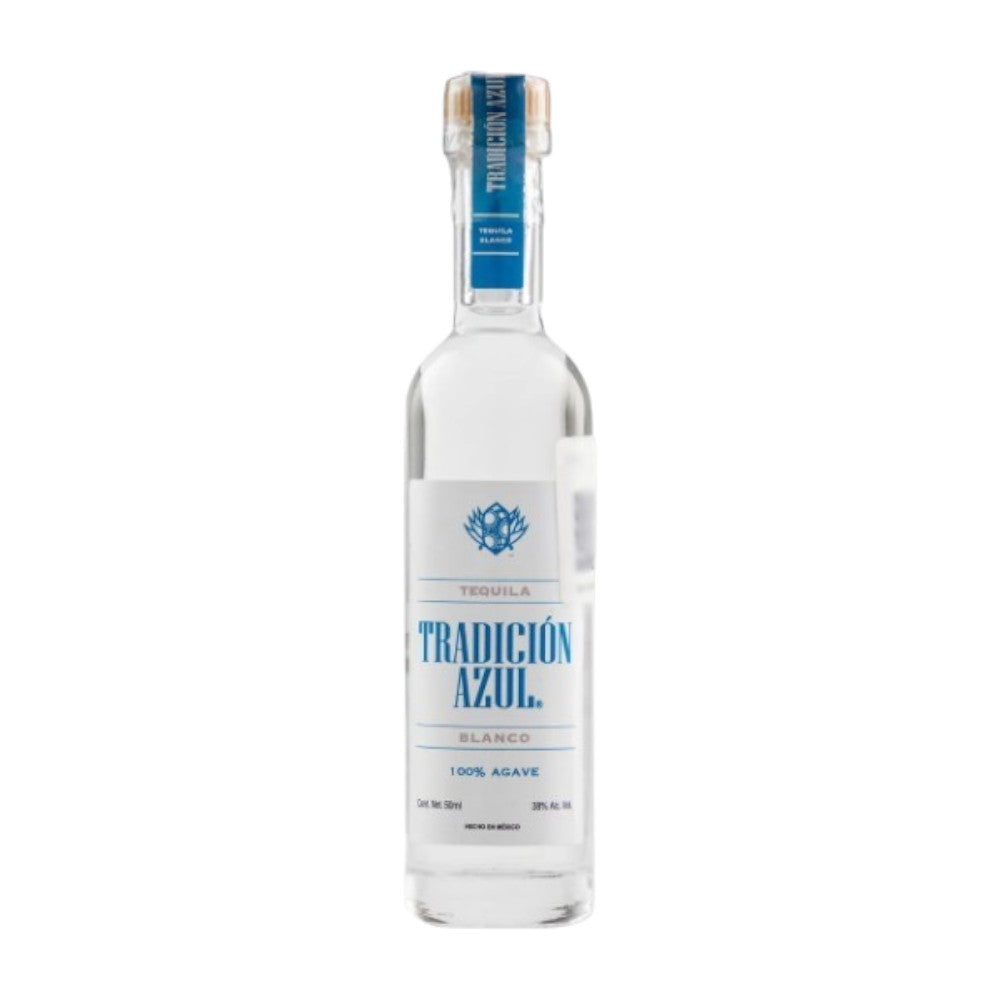 Mini Tequila Tradición Azul Blanco 50 ml