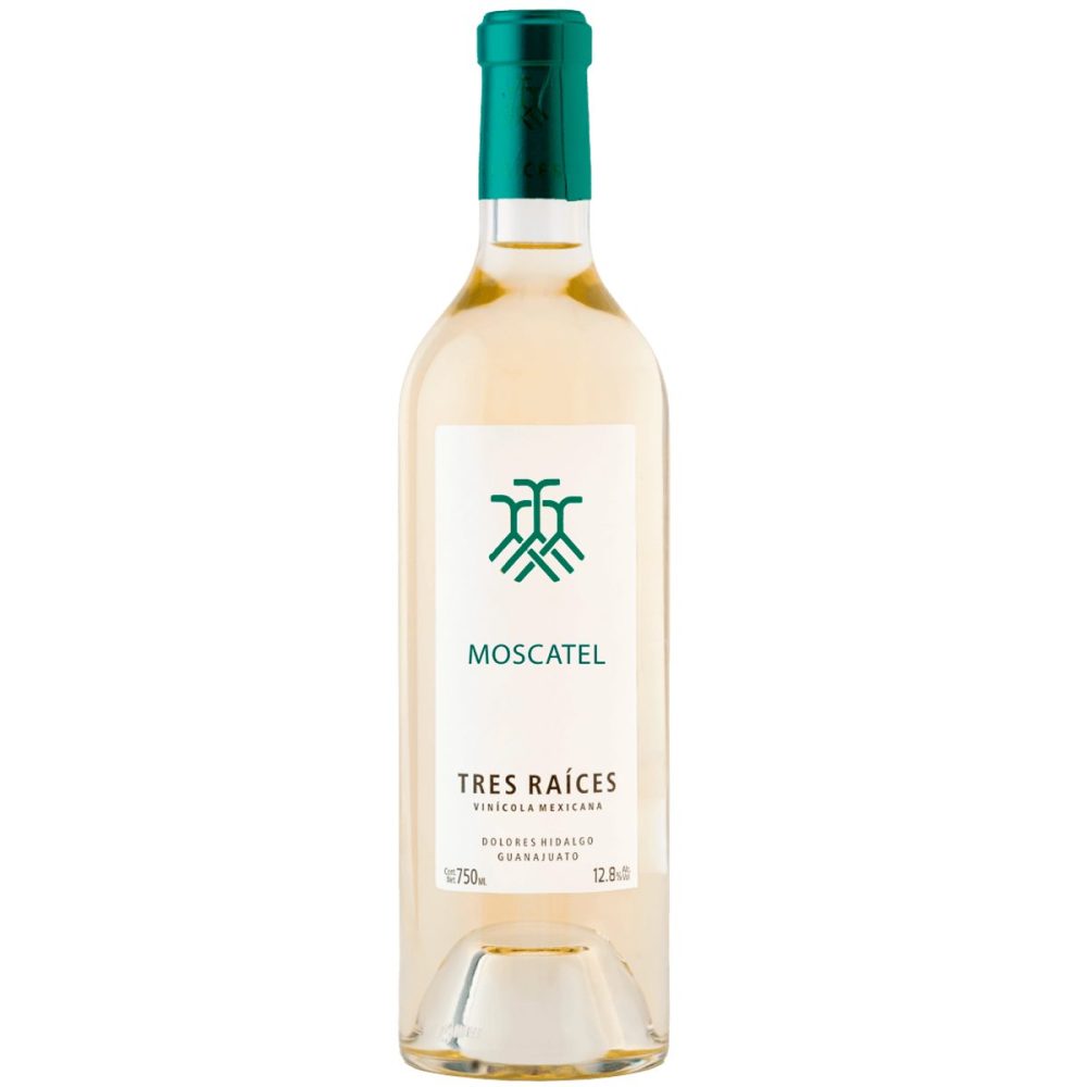 VINO BLANCO TRES RAICES MOSCATEL 750 ML