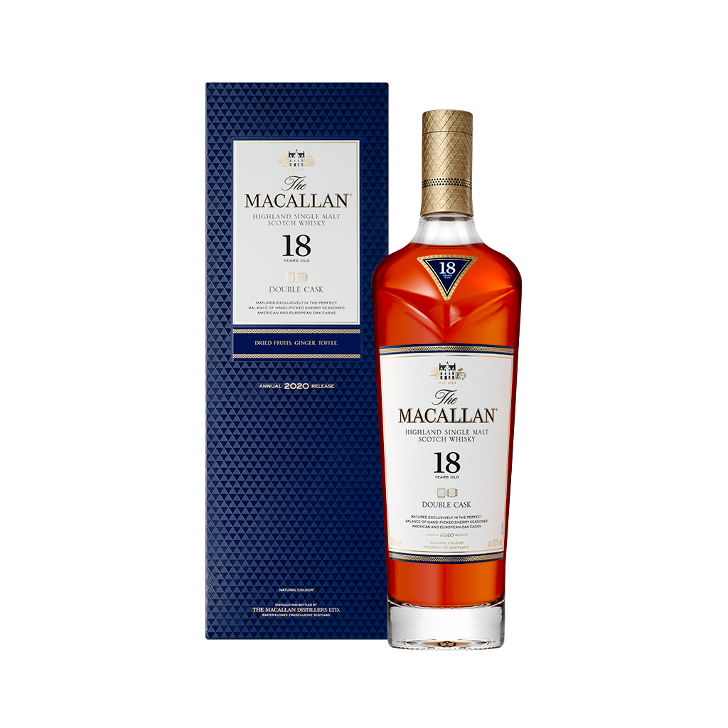 WHISKY THE MACALLAN 18 DOUBLE CASK 700ML