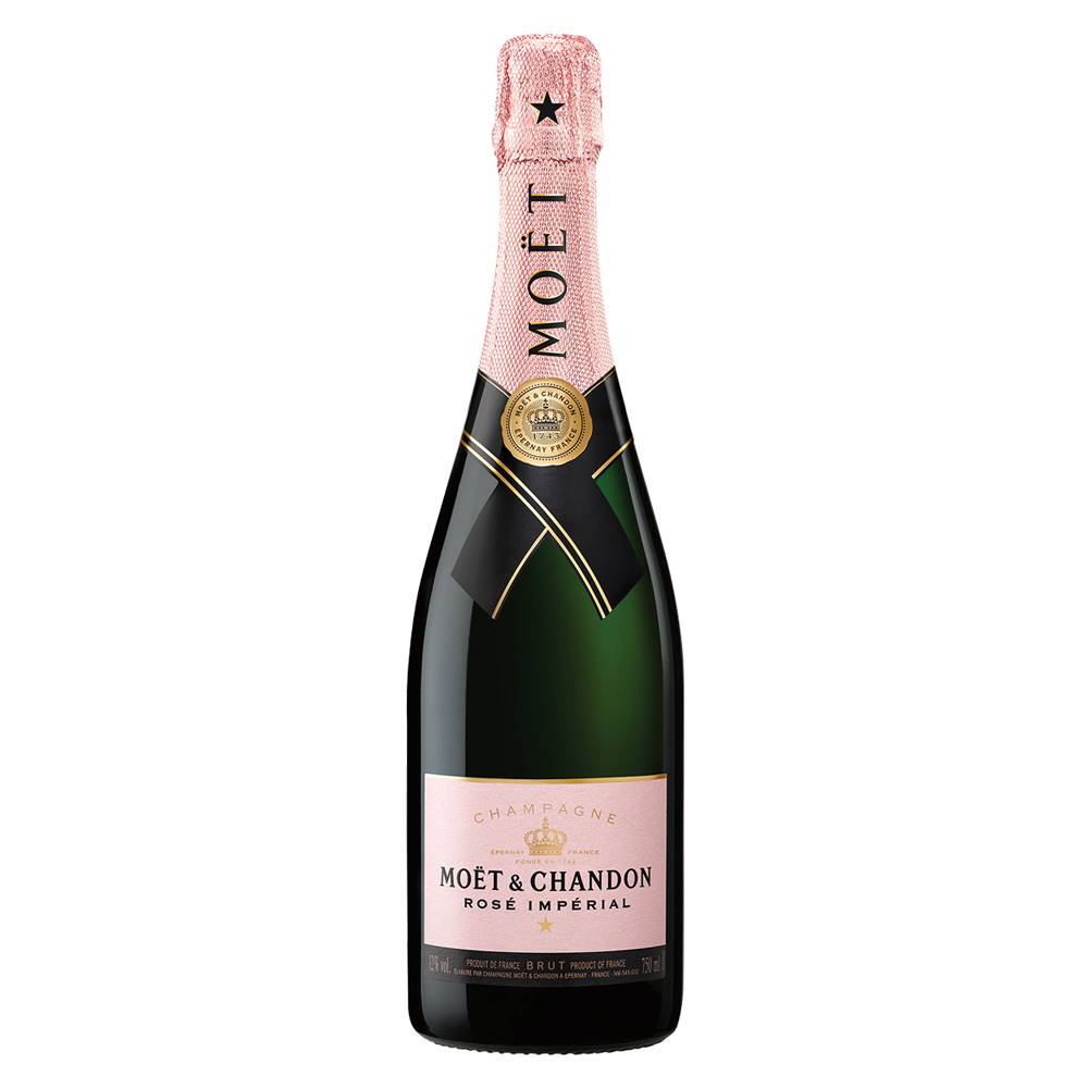 CHAMPAGNE MOET CHANDON BRUT IMP ROSE 750ML