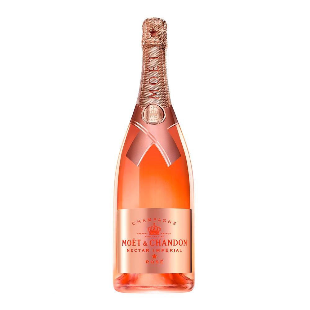 CHAMPAGNE MOËT & CHANDON NECTAR IMPÉRIAL ROSÉ LUMINOUS 750ML - Vinosylicores.com