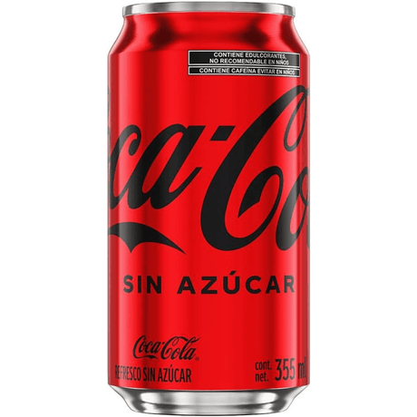 COCA COLA ZERO LT 355 ML - Vinosylicores.com