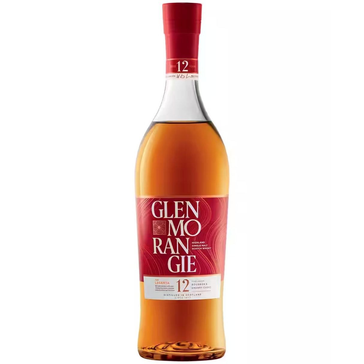 WHISKY GLENMORANGIE 12 AÑOS LASANTA C/E 750 ML