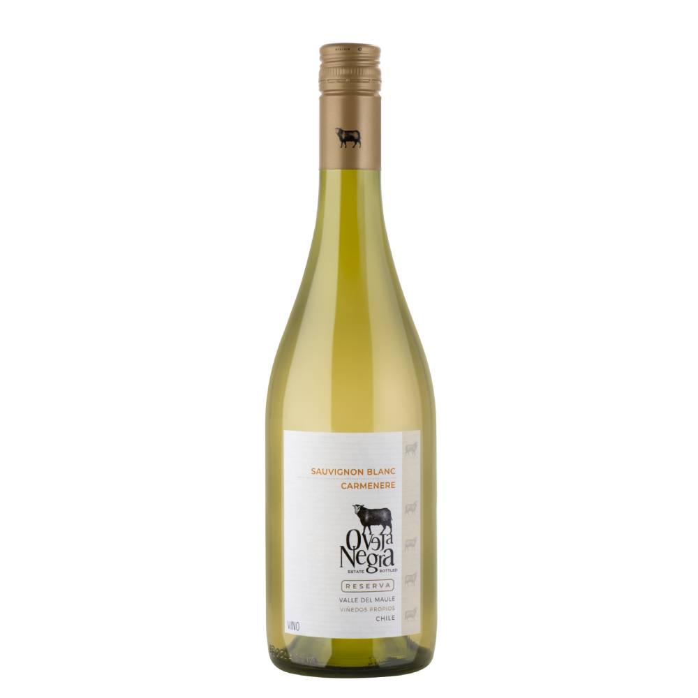 VINO BLANCO OVEJA NEGRA RESERVA SAUVIGNON BLANC CARMENERE 750ML