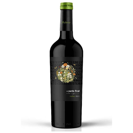 VINO TINTO BODEGA RENACER PUNTO FINAL MALBEC ORGANICO 750ML - Vinosylicores.com