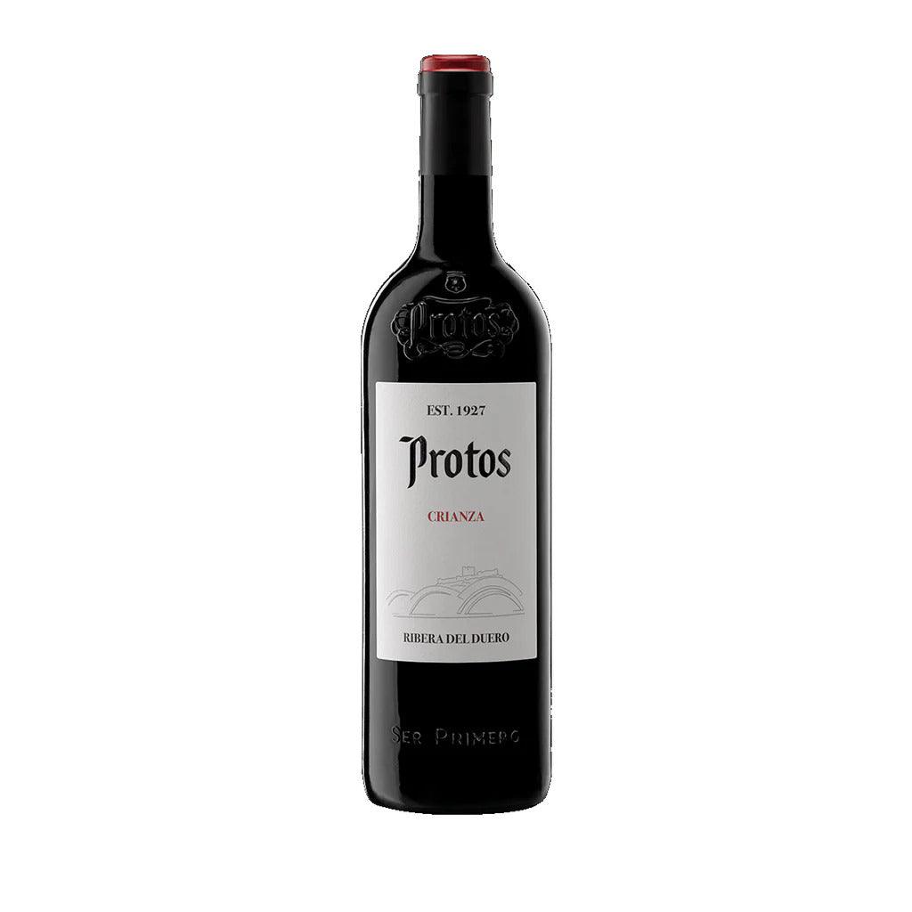 VINO TINTO PROTOS CRIANZA 750 ML C/P - Vinosylicores.com