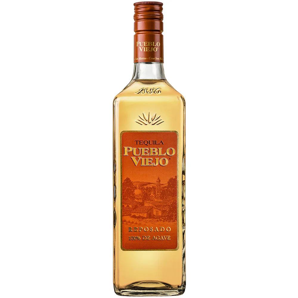 Tequila Pueblo Viejo Reposado 1 L