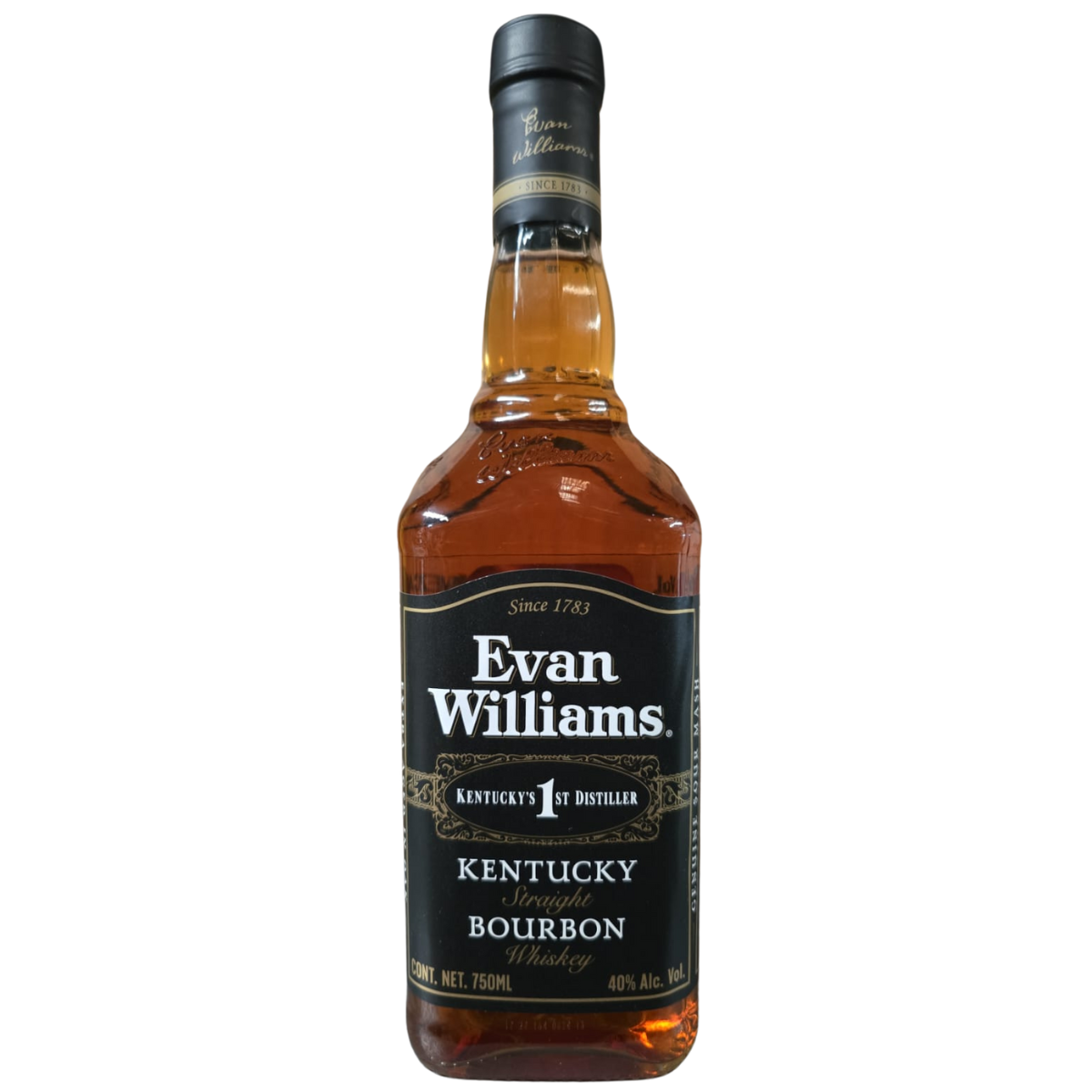 Whisky Bourbon Evan Williams 750ml