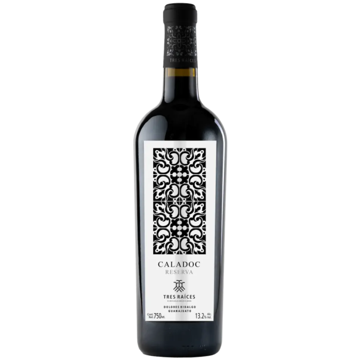 Vino Tinto Tres Raices Caladoc Reserva 750ml