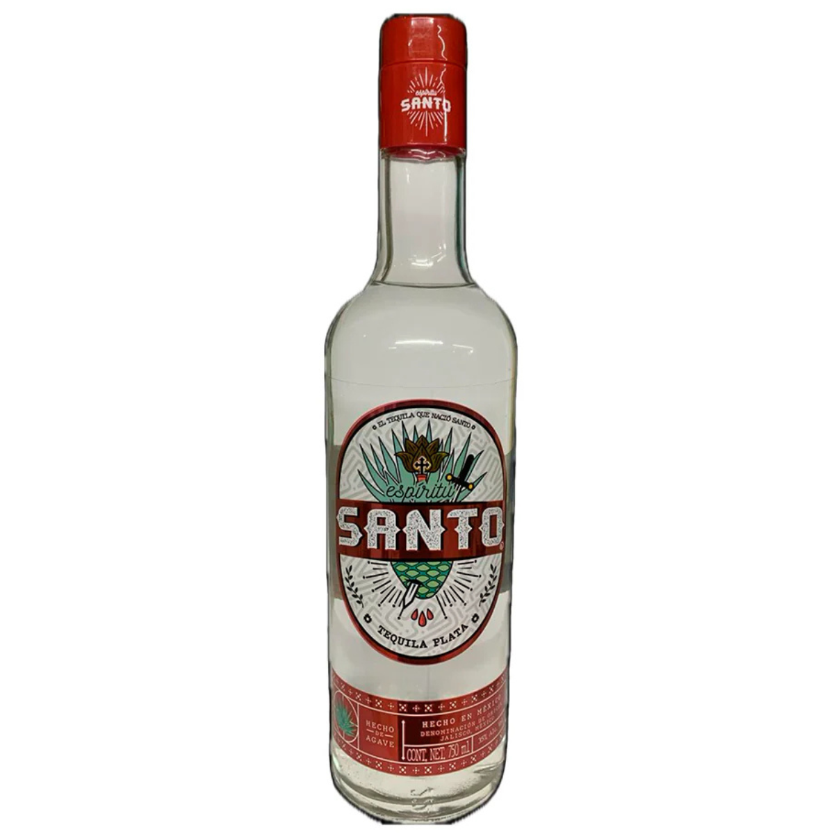 TEQUILA ESPIRITU SANTO SILVER 750ML