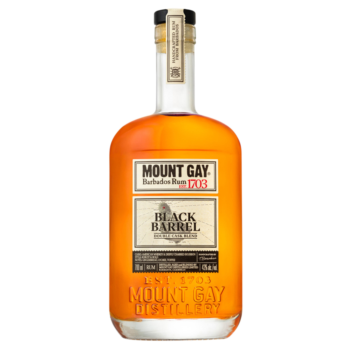 Ron Mount Gay Black Barrel Doble Cask Blend 700ml