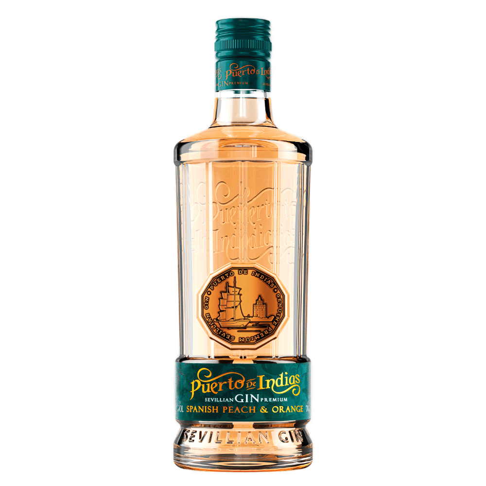 Puerto De Indias Peach &amp; Orange Gin 750ml