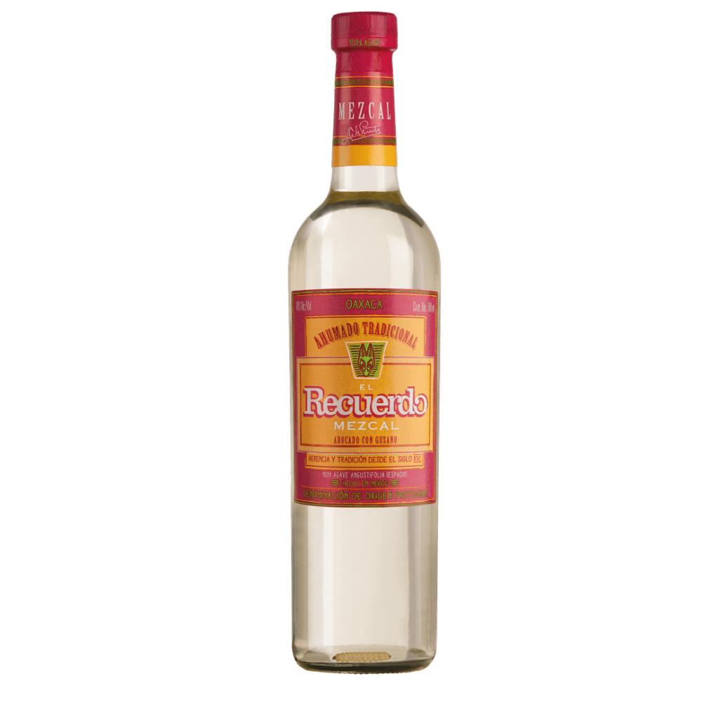 Mezcal Recuerdo De Oaxaca Abocado Con Gusano 750 ml