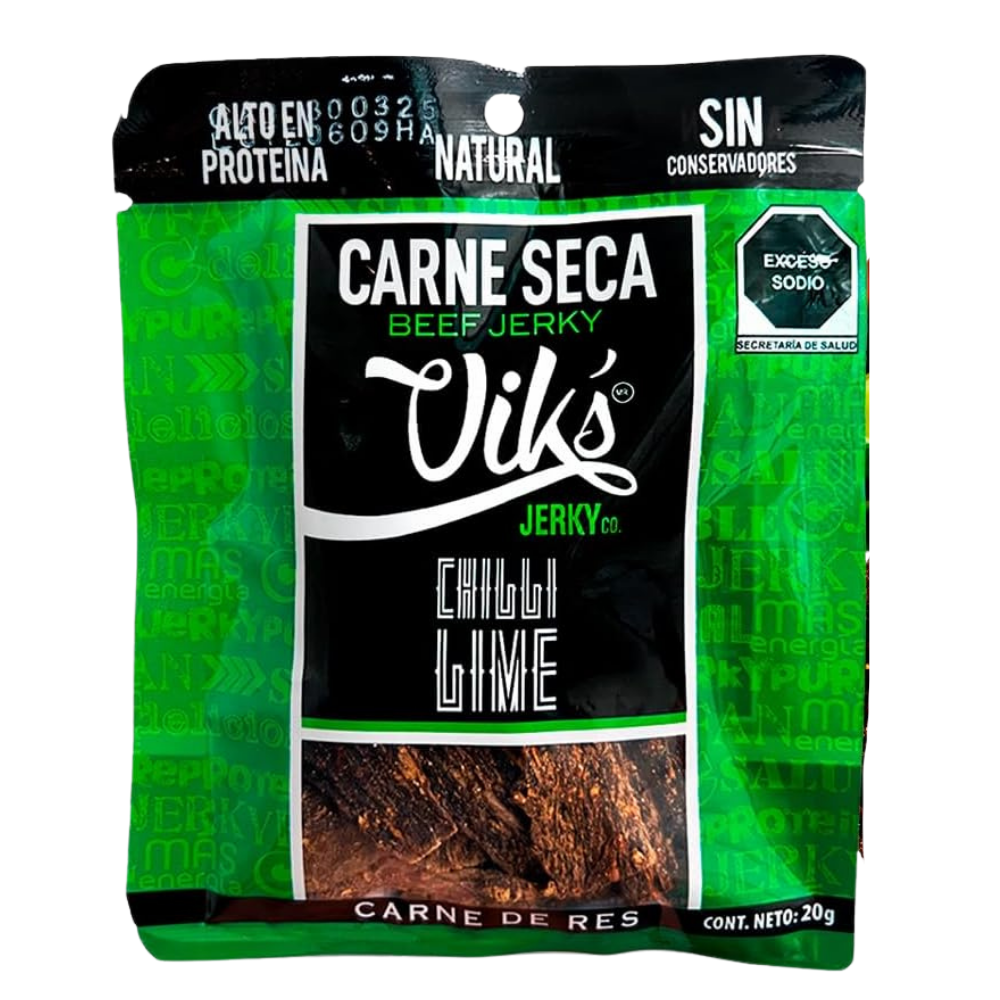 Carne Seca Viks Jerky Chilli Lime 20gr