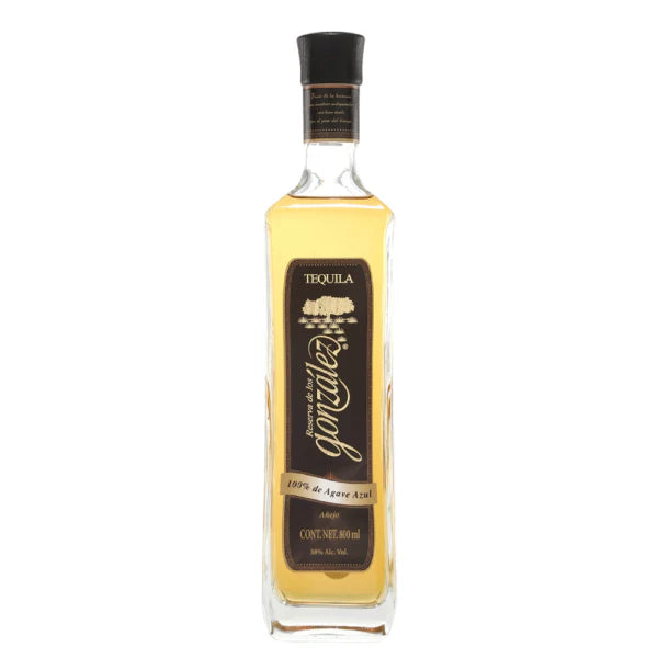 TEQUILA AÑEJO 100% RESERVA DE LOS GONZALEZ 800ML