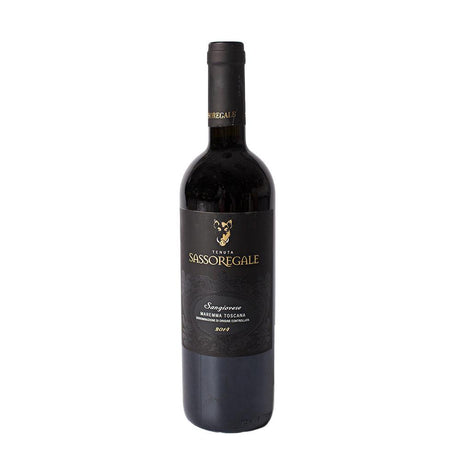 VINO TINTO SASSOREGALE SANGIOVESE DOC 750ML - Vinosylicores.com