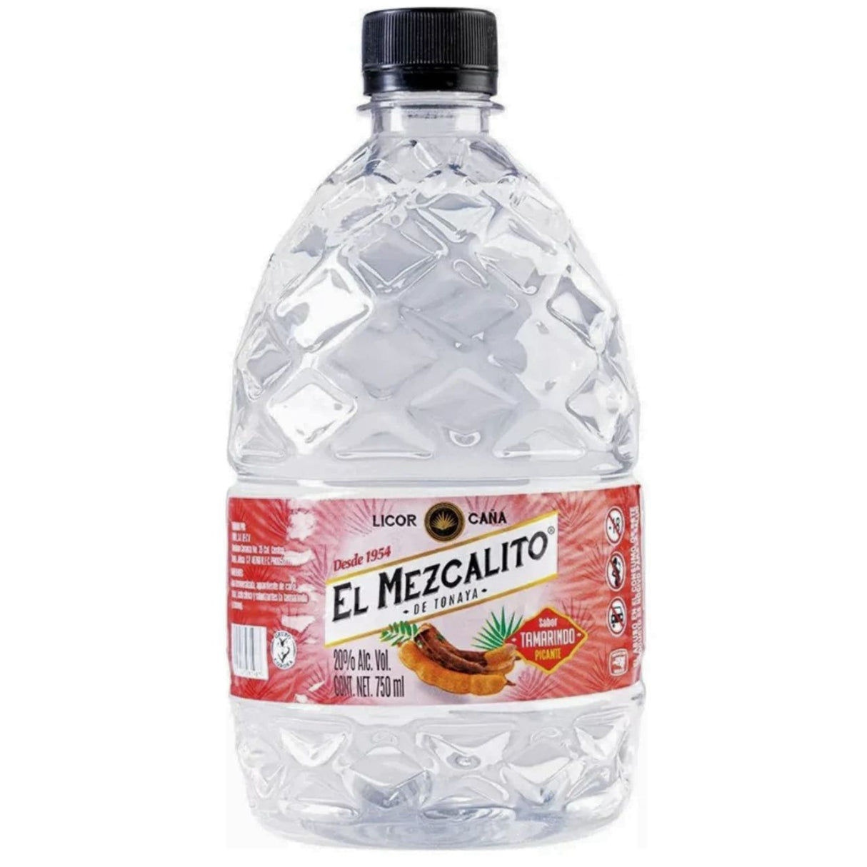 AGUARDIENTE EL MEZCALITO TAMARINDO 750 ML