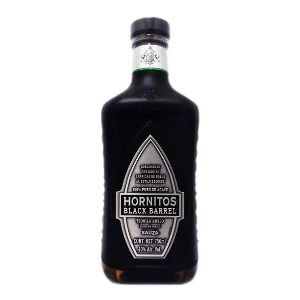 TEQUILA AÑEJO 100% HORNITOS BLACK BARREL 750 ML