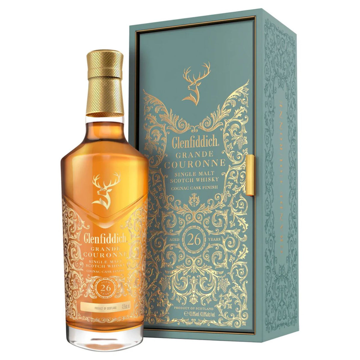 WHISKY GLENFIDDICH 26 AÑOS GRAND COURONNE 700 ML