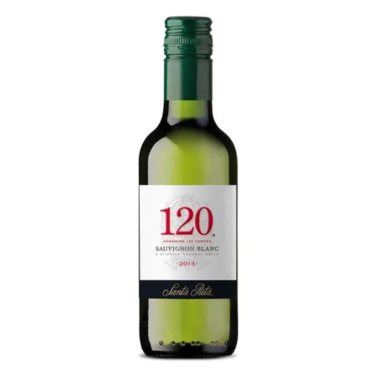 VINO BLANCO SANTA RITA 120 SAUVIGNON BLANC RESERVA ESPECIAL 187ML ...