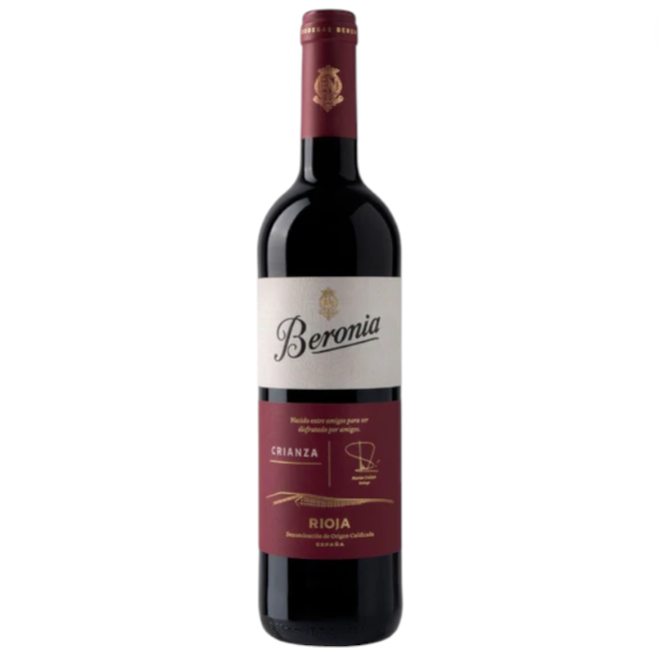 Vino Tinto Beronia Crianza 750ml