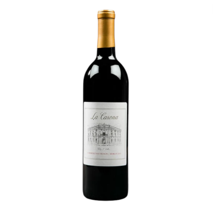 La Casona Cabernet Sauvignon - Merlot Red Wine 750ml