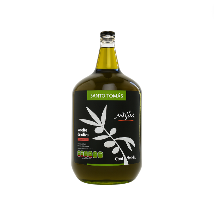 Aceite De Oliva Santo Tomas Extra Virgen 4000ml
