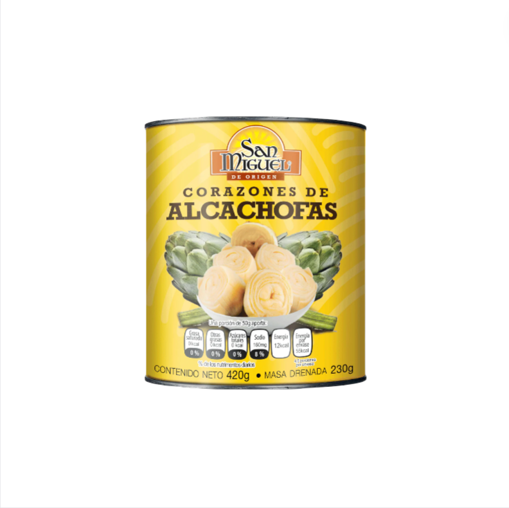 San Miguel Artichoke Hearts 420g