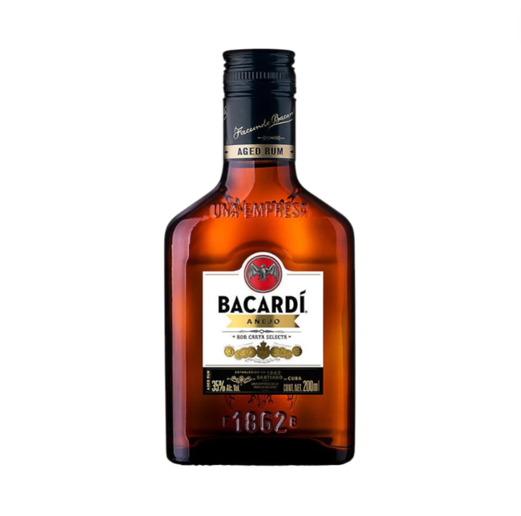 Ron Bacardi Añejo 200ml