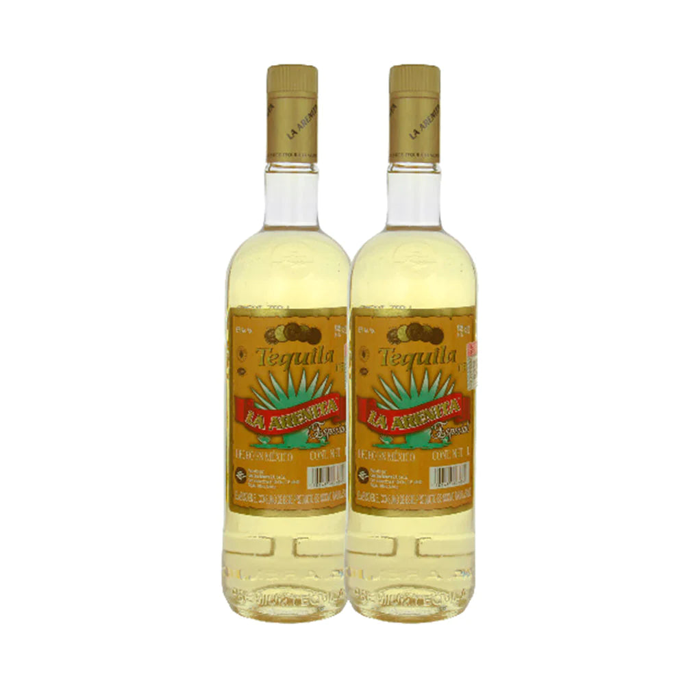 TEQUILA JOVEN LA ARENITA 750ML C/2 BOTELLAS