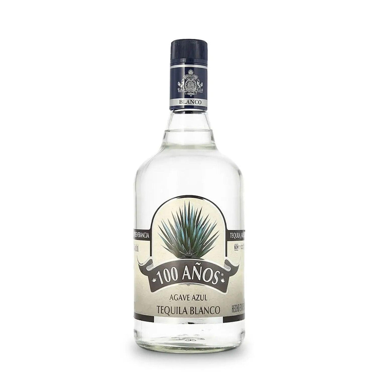 TEQUILA 100 AÑOS BLANCO 650 ML - Vinosylicores.com