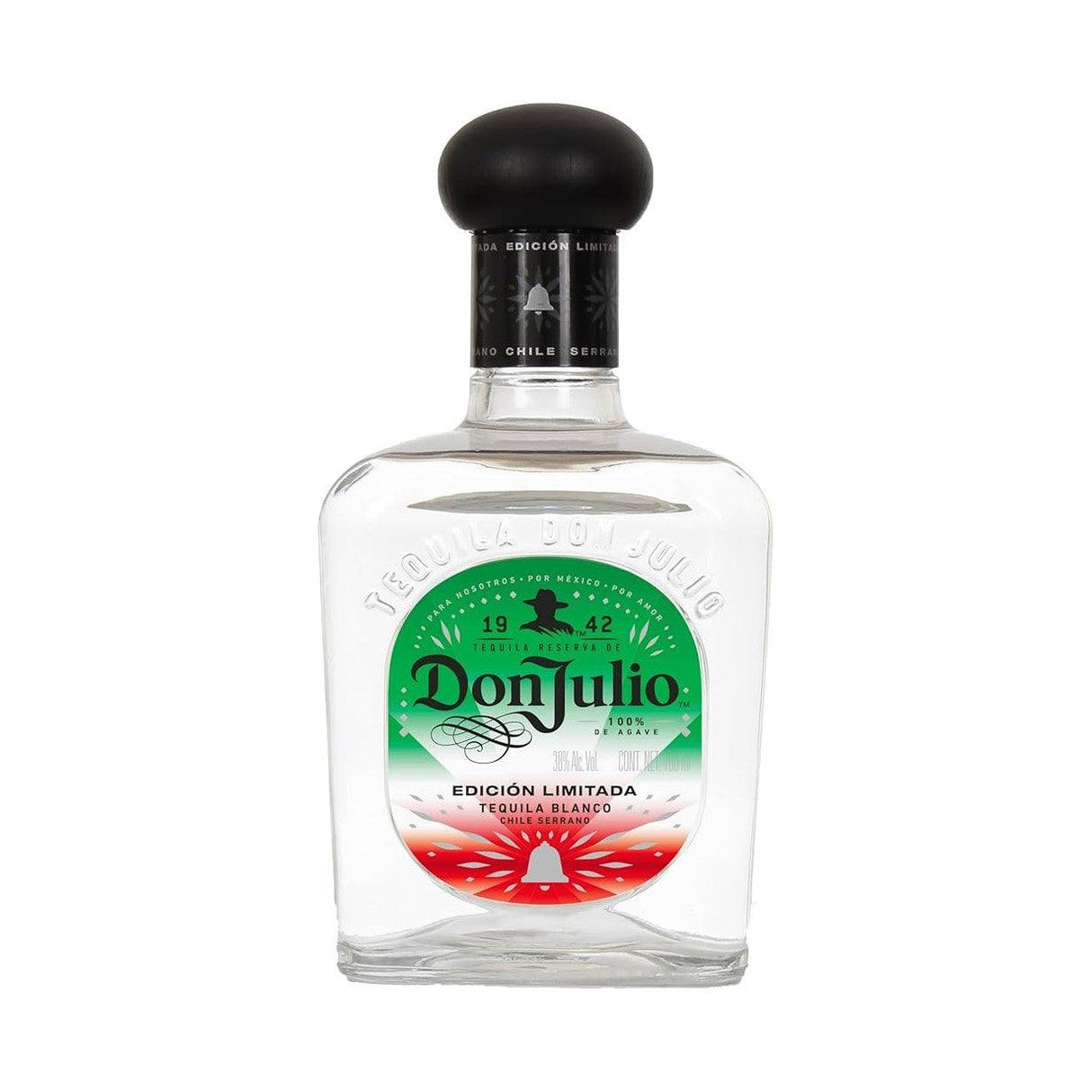 TEQUILA DON JULIO BLANCO EDICION LIMITADA CHILE SERRANO 700 ML - Vinosylicores.com