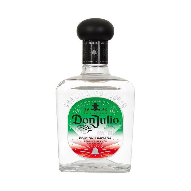 TEQUILA DON JULIO BLANCO EDICION LIMITADA CHILE SERRANO 700 ML - Vinosylicores.com