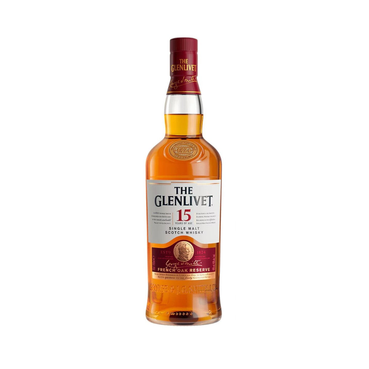 WHISKY THE GLENLIVET 15 AÑOS 700 ML