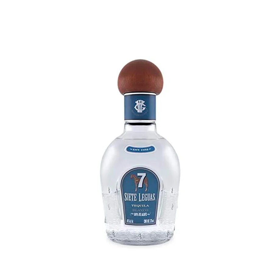 TEQUILA BLANCO 100% 7 LEGUAS 375 ML