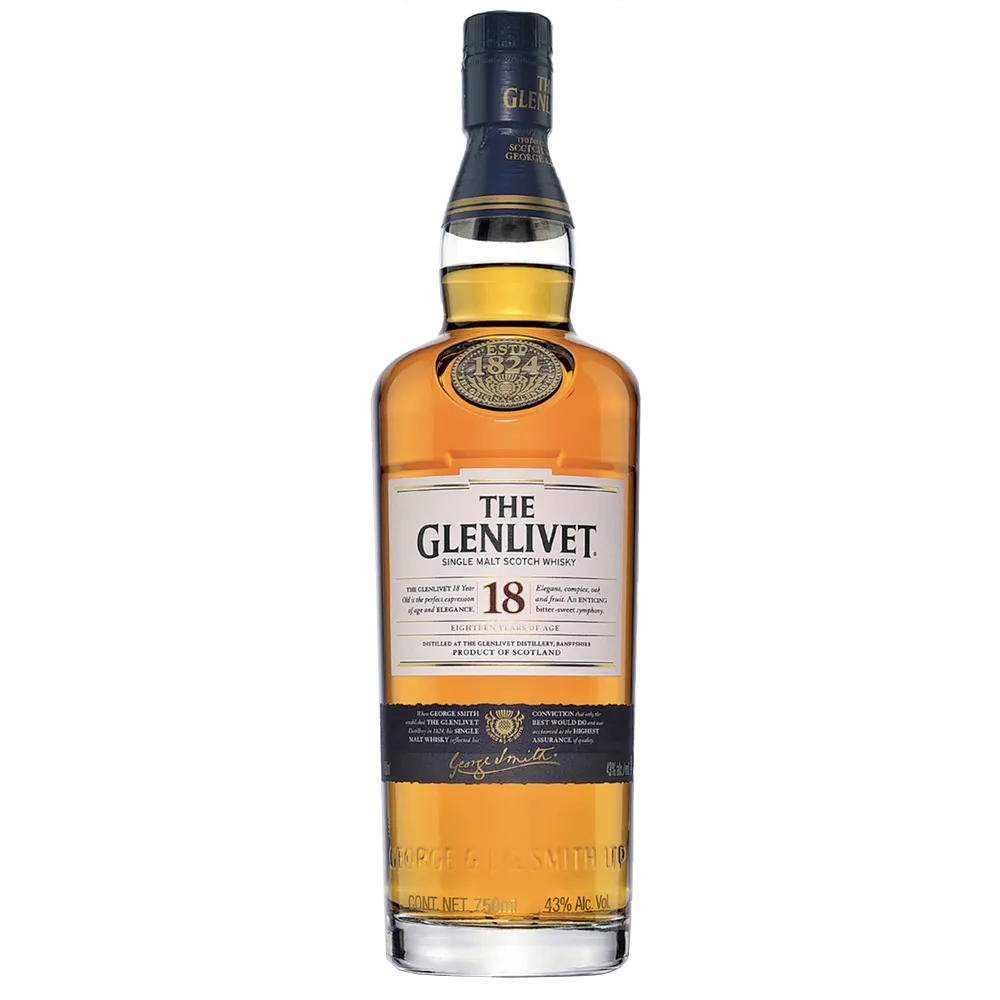 Whisky The Glenlivet 18 Años 700ml